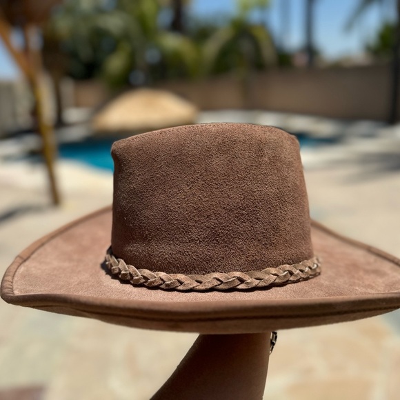 United Hatters Cap & Millinery Works Int. Union Vintage Western Cowboy Hat sz sm - Picture 3 of 7